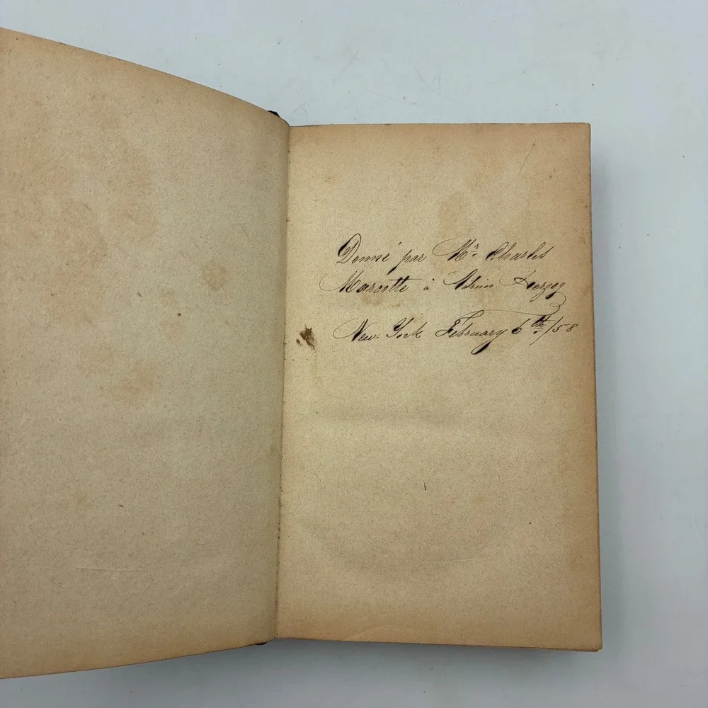 1854 Oeuvres Choisies de Bernardin de Saint-Pierre Paul et Virginie French Book
